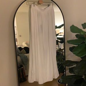 BCBG Maxazria Sofia White Maxi Skirt.
